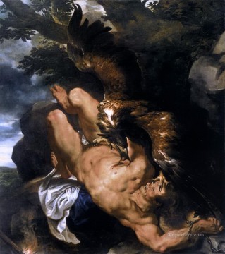 Peter Paul Rubens Painting - prometheus bound Peter Paul Rubens